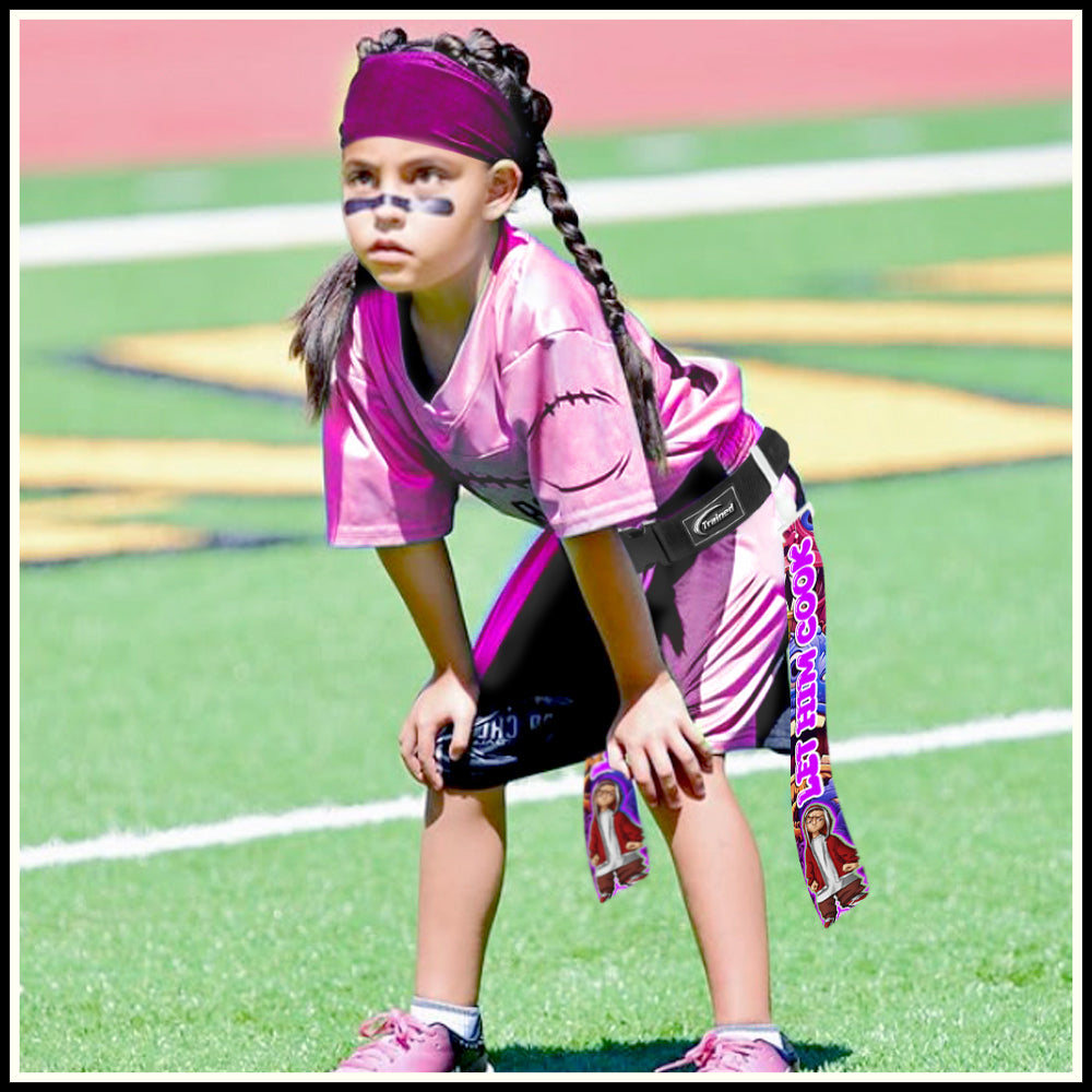 CUSTOM FLAG FOOTBALL BELTS