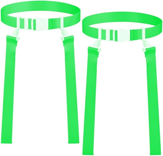 2 Person Flag Football Belts (Green)