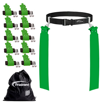 Trained 10 Man Flag Football Belt Pop Set