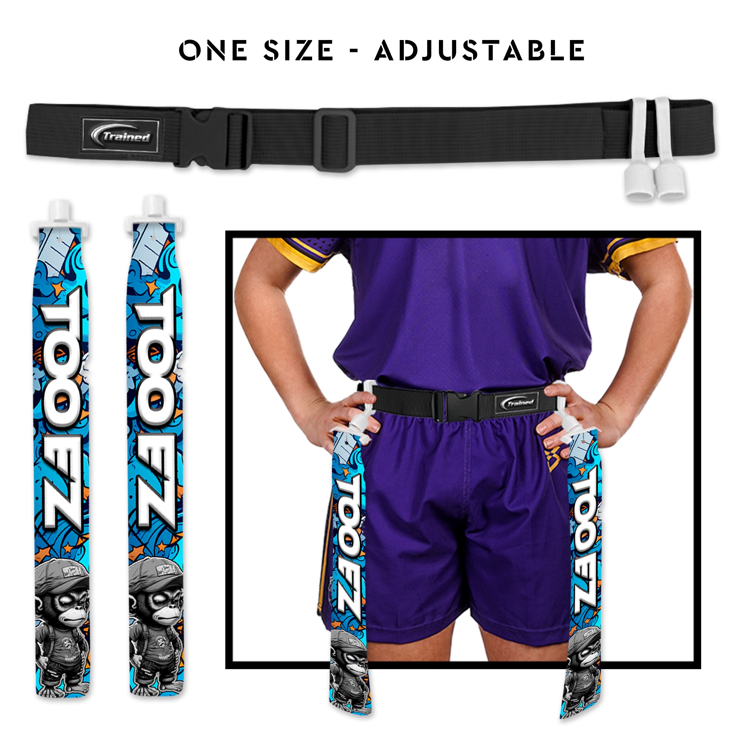 Trained Custom Flag Football Belt (Too EZ)