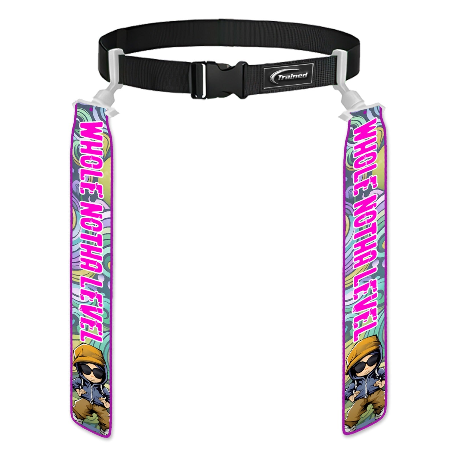 Trained Custom Flag Football Belt (Whole Notha Level 2)