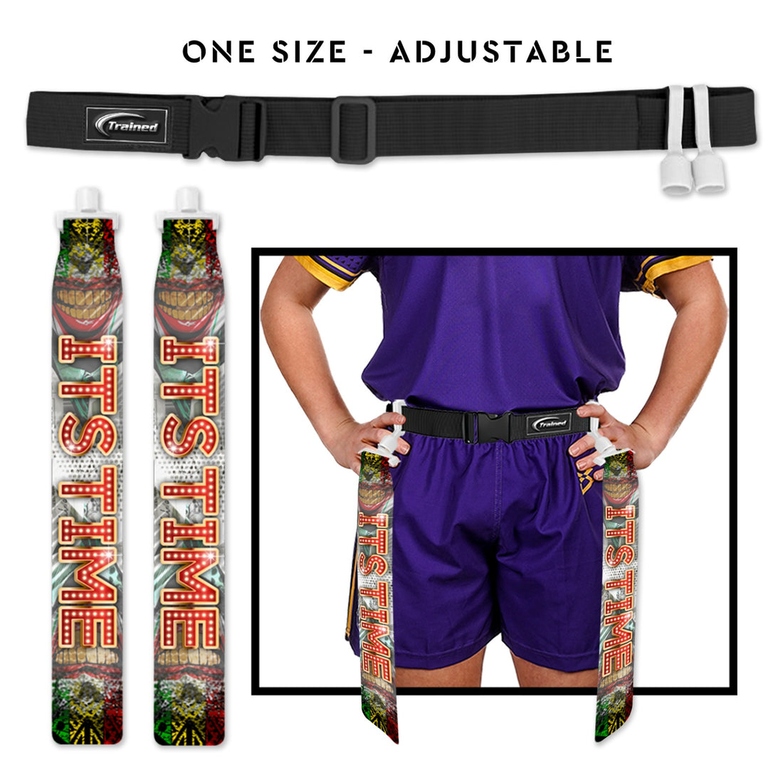 Trained Custom Flag Football Belt (It's Time III)