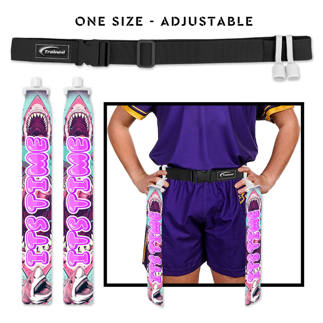 Trained Custom Flag Football Belt (It's Time II)