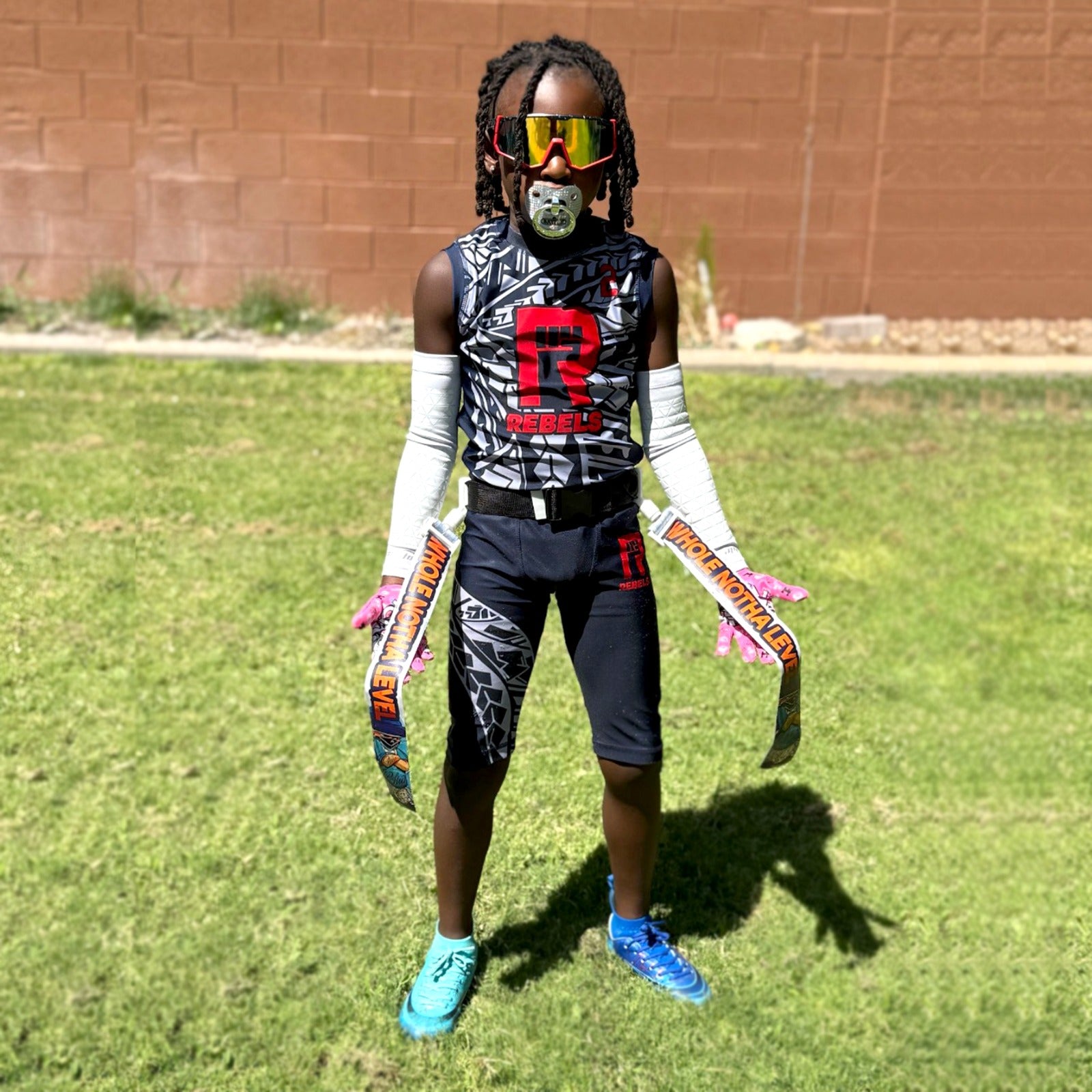 Trained Custom Flag Football Belt (Whole Notha Level)