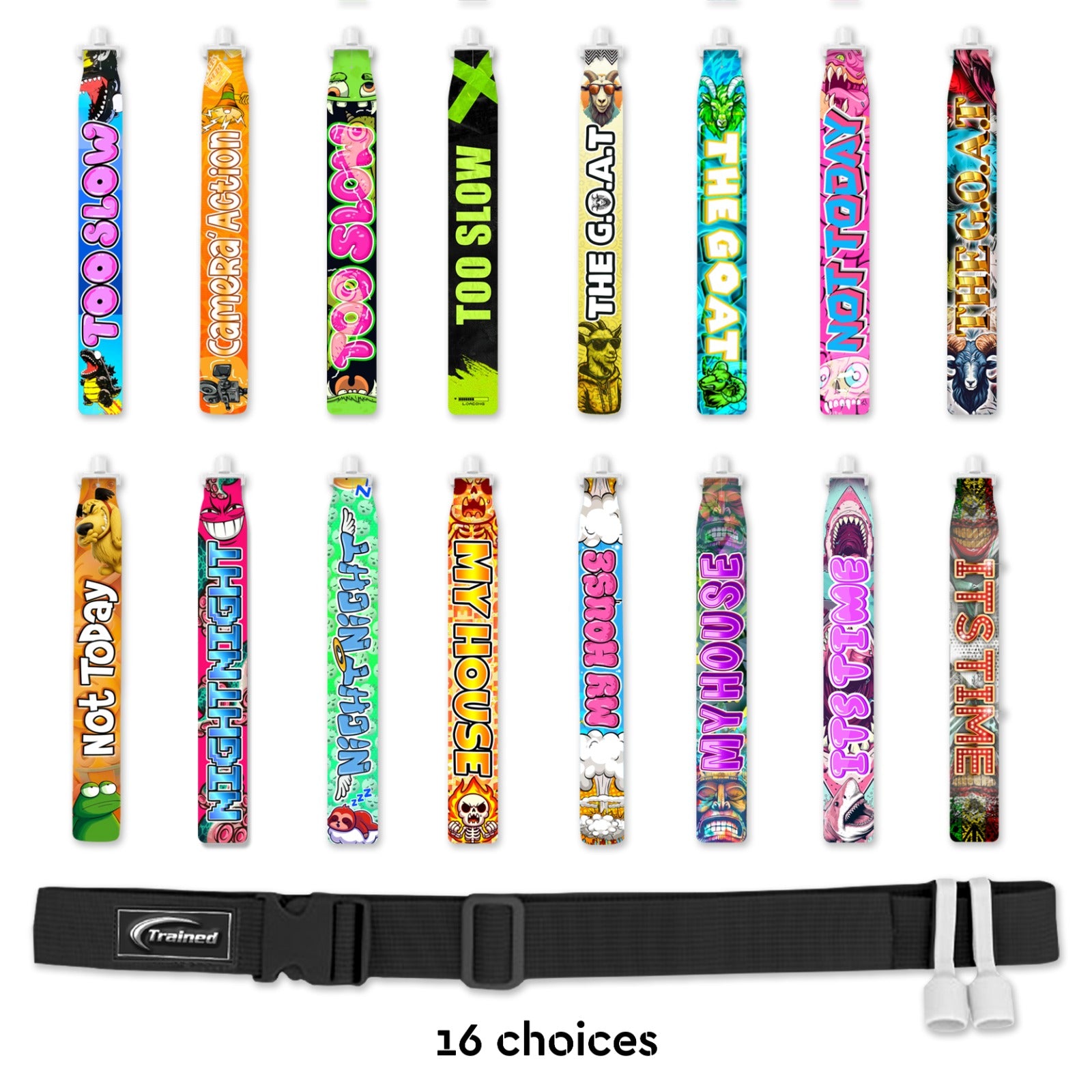 Trained Custom Flag Football Belt (NOT TODAY III)