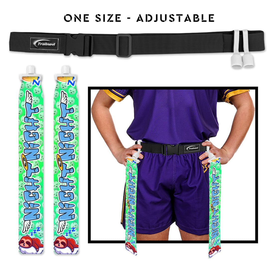 Trained Custom Flag Football Belt (NIGHT NIGHT I)