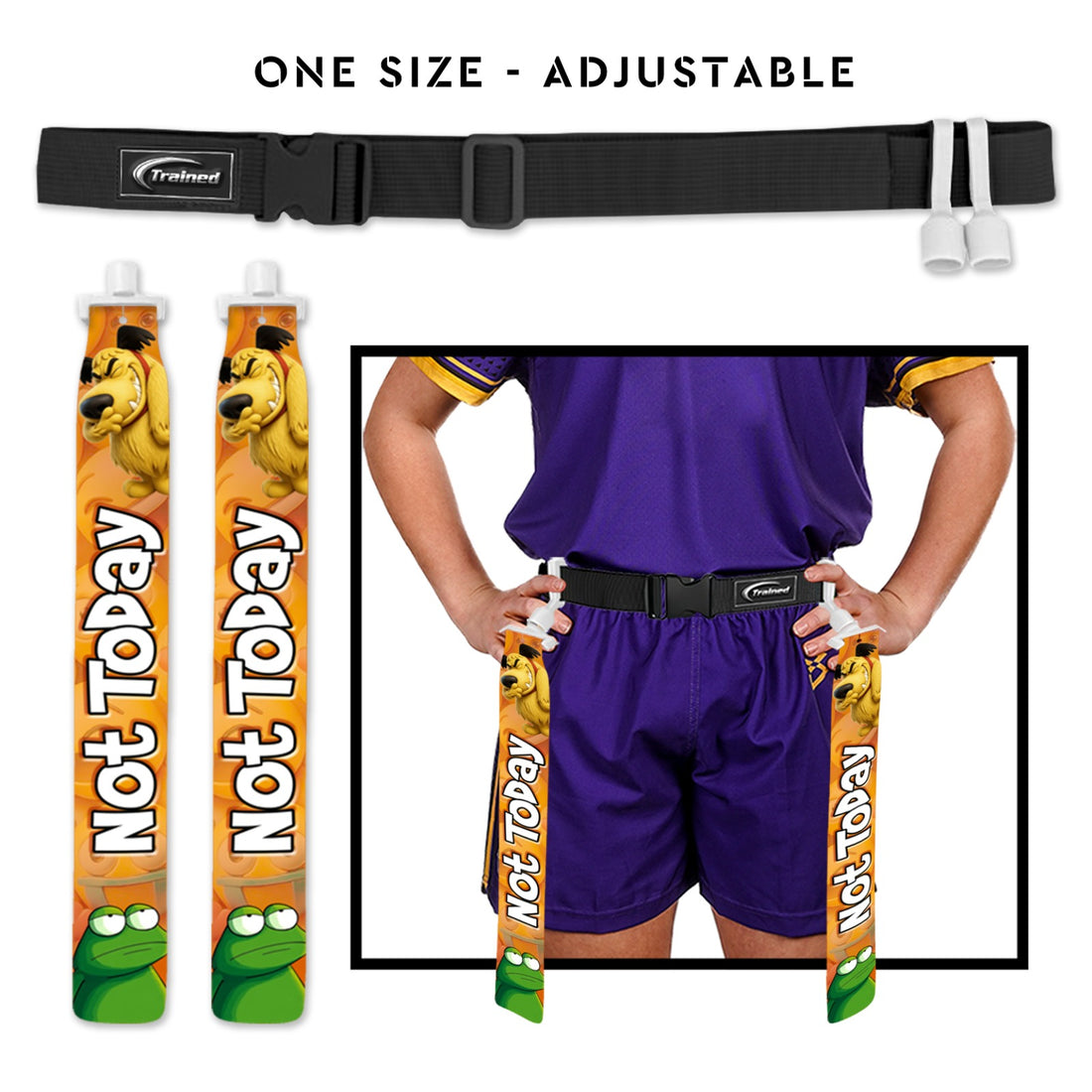 Trained Custom Flag Football Belt (NOT TODAY I)