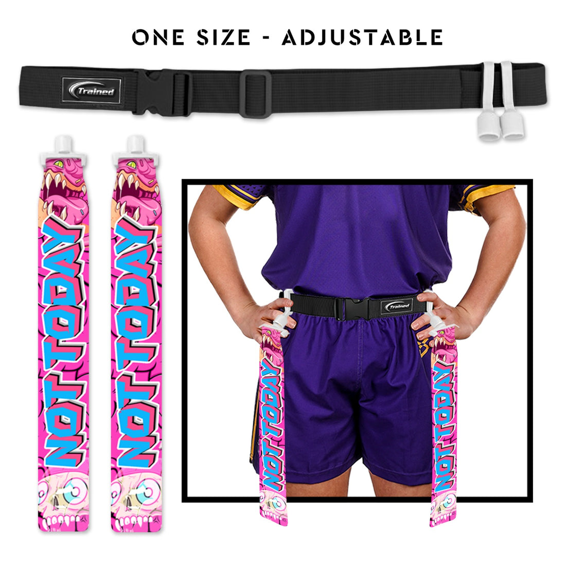 Trained Custom Flag Football Belt (NOT TODAY III)