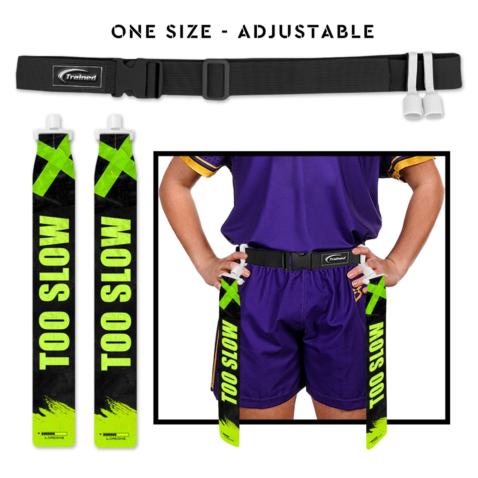 Trained Custom Flag Football Belt (Too Slow IV)