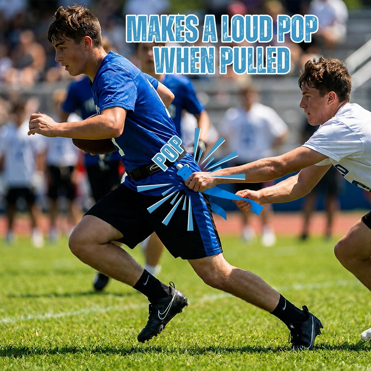 Trained 10 Man Flag Football Belt Pop Set