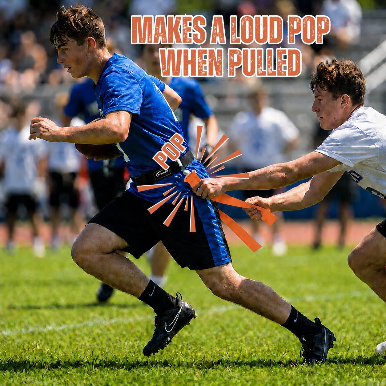 Trained 10 Man Flag Football Belt Pop Set