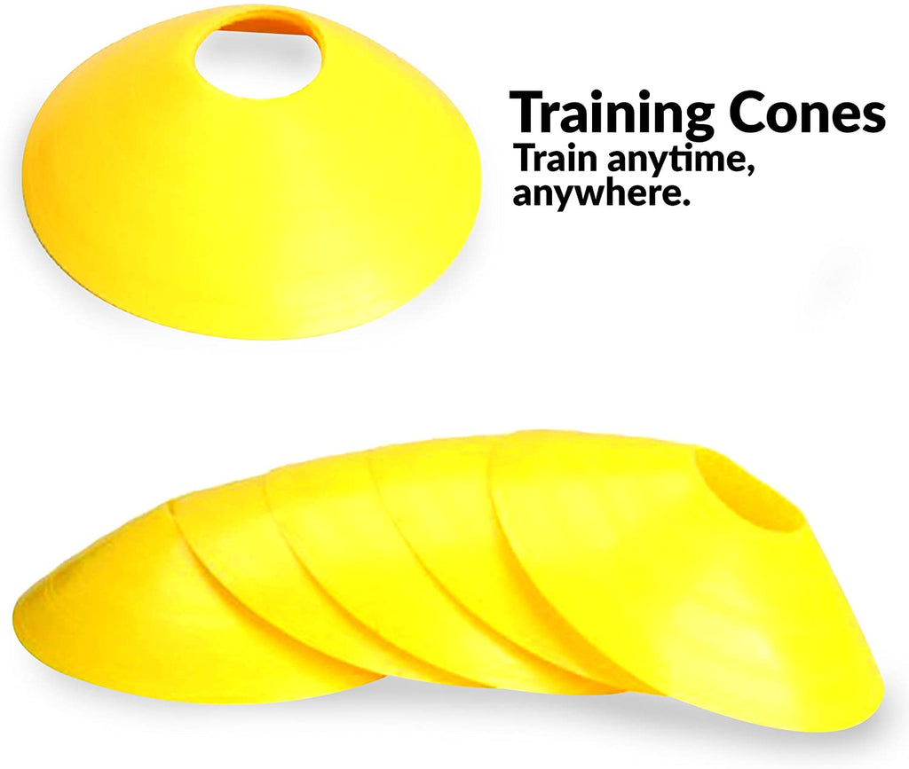 Trained Agility Ladder Bundle 6 Sports Cones, 2 Agility Drills eBook and Carry Case