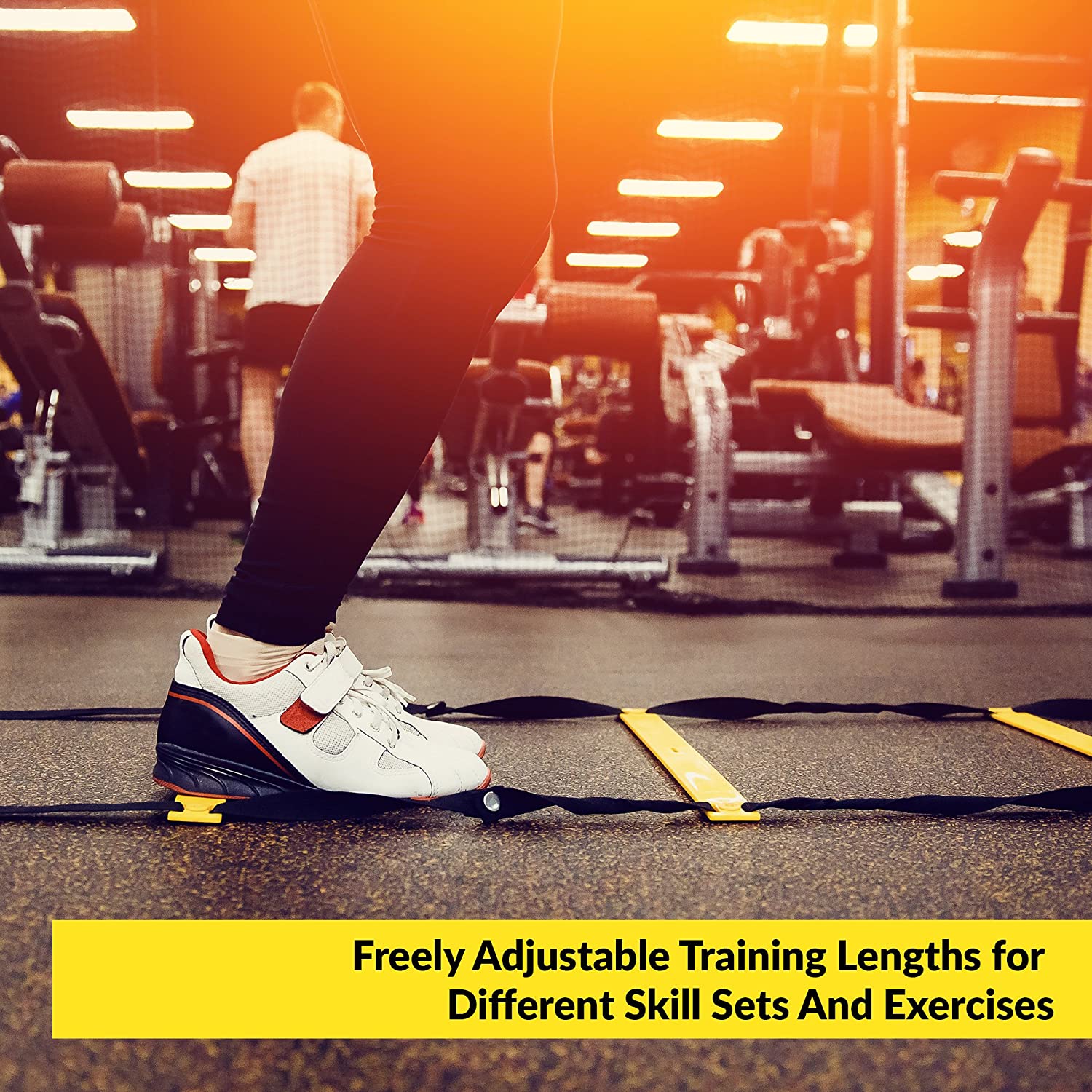 Trained Agility Ladder Bundle 6 Sports Cones, 2 Agility Drills eBook and Carry Case