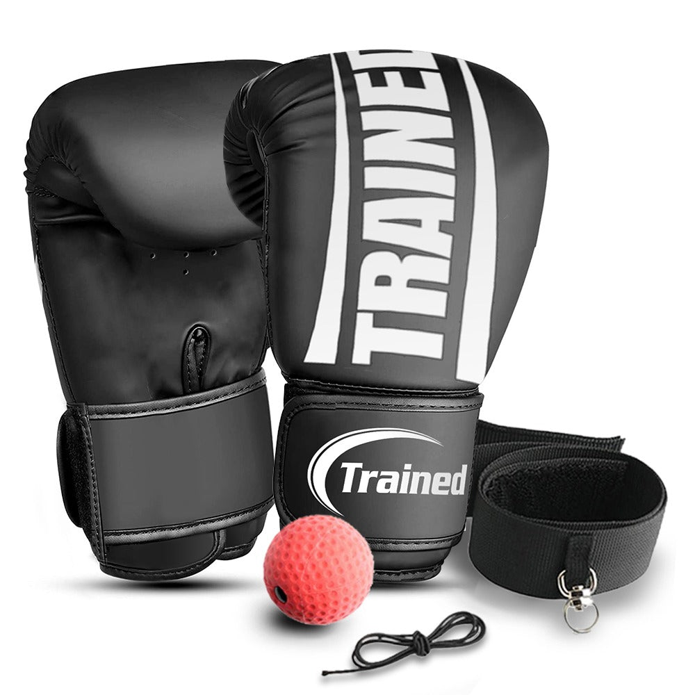 Boxing Gloves for Men &amp; Women &amp; Reflex Ball